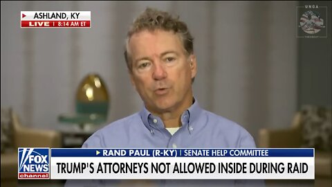 Sen. Rand Paul: How Do I Know The FBI Won't Put Materials In The Boxes They Took To Entrap Trump?