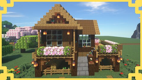 How to Build a Spruce Survival House in Minecraft for Beginners
