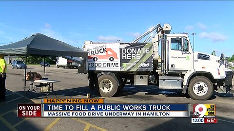 Massive Food Drive Underway in Hamilton
