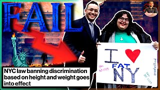 WOKE New York City Becomes a FAT Sanctuary! Obesity is NOW a Protected Class!