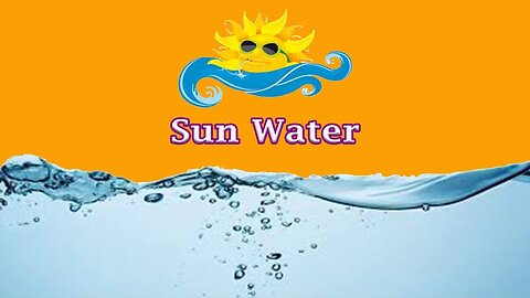 Sun Water (How to Alkalize your water naturally)