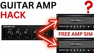 1 GUITAR to 2 AMPS HACK Nembrini Audio DOUBLER + Free Amp Sim VST AU AAX iOS