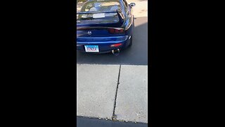 Clean RX7 exhaust sound