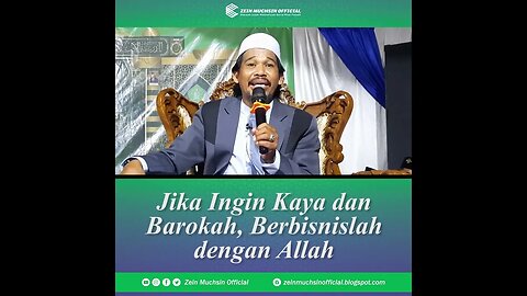 Jalan Pintas Menjadi Kaya Menurut Islam - Ustadz Zein Muchsin