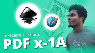 Como fazer um PDF x-1A (Inkscape + Scribus) 🛫