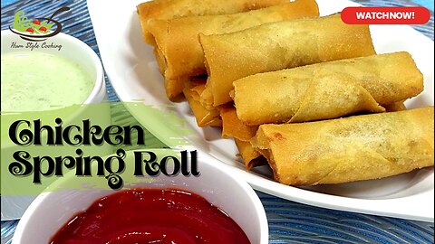 Chicken Spring Roll | Simple and Yummy