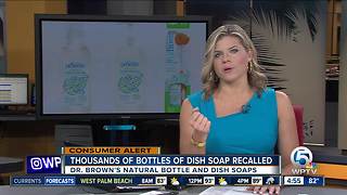 Dr. Brown's dish soap recalled