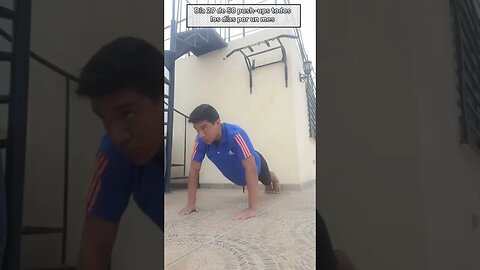 Día 29 de 50 push-ups todos los días por un mes