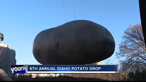 Thousand's of spec-tater's head to Capitol Park for the potato drop