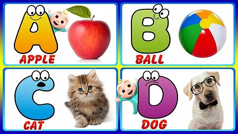 Learn Alphabet A to Z | ABC Preschool Book Learning A for APPLE Phonetics|prinit