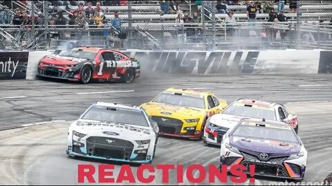 Reactions to Ross Chastain Wall Ride and Driving Through Pits Reactions
