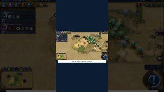 #oneturnadaychallenge #civ6 – Turn 24 - HUT! #shorts