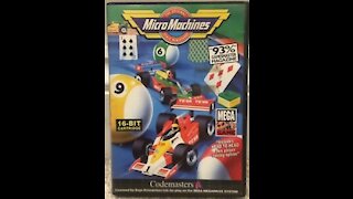 MicroMachines Sega Mega Drive Genesis Review