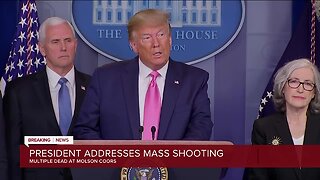 President Trump says five people dead at Milwaukee Molson Coors shooting