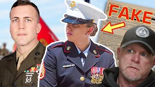 Stolen Valor Fraud Busted by REAL Marine Major (Marine Reacts)