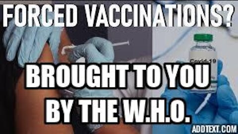 They want to lock you up if you don't take their vaccine.
