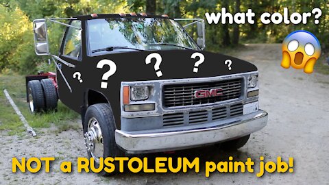 Painting my $300 Project Truck Like a Pro (in my Barn) [Cummins Part 12]