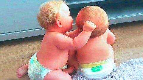 Try Not to Laugh - Best TWINS BABY Videos of January 2024 || Cool Peachy