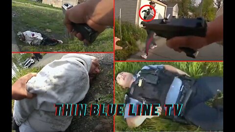BODYCAMS: 2 Officer Shot At Point Blank Range, Suspect Shot & Charged With Attempted Murder