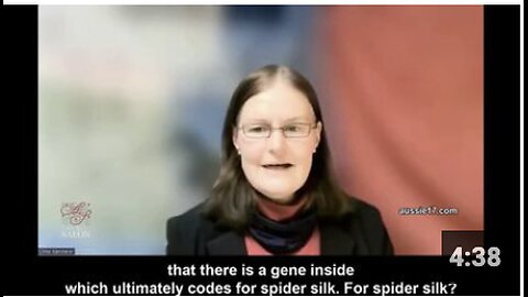 Biologist prof. dr. Ulrike Kammerer: COVID jabs contain spider silk gene sequence