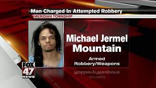 Man charged in attempted robbery