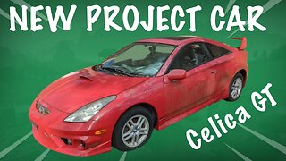 New Project Car Toyota Celica GT