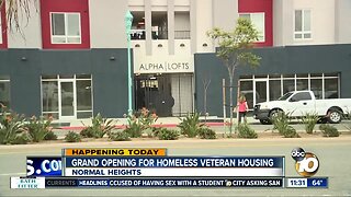 Homeless veterans get new homes