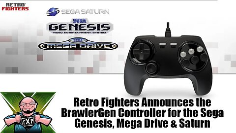 Retro Fighters Announces the New BrawlerGen Controller For the Sega Genesis, Mega Drive & Saturn