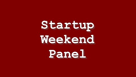 Fairfield Startup Weekend Interviews: How did you get involved?