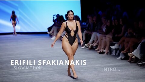 Erifili Sfakianakis in SLOW MOTION | Miami Swim Week 2023