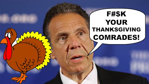 Andrew Cuomo RUINS Thanksgiving for New Yorkers, but Sheriffs won't enforce his ILLEGAL mandates!