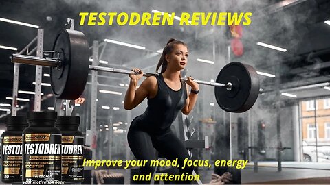 TESTODREN YOUR MOTIVATION BACK - Testosterone benefits - testodren review - TESTODREN REVIEWS
