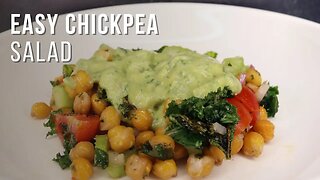 easy chickpea salad