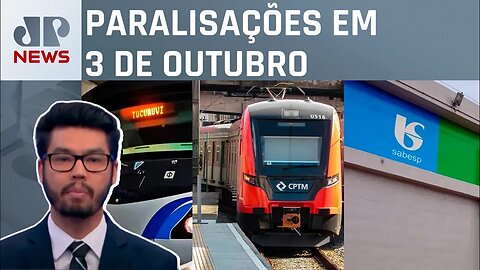 Justiça de São Paulo impõe limites para metrô, CPTM e Sabesp; Kobayashi analisa