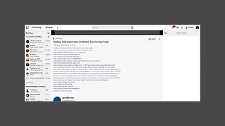 Seeking 1000 Subscribers On Rumble And YouTube Today