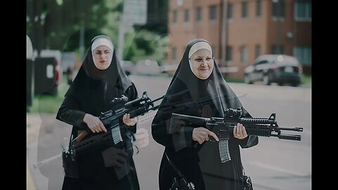 AI Nuns with Guns