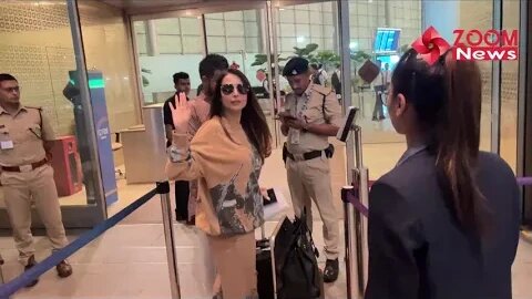 Malaika Arora Spotted at Mumbai Airport 😍🔥📸