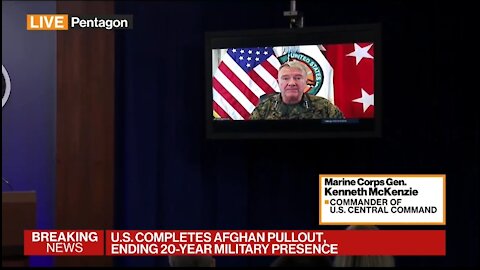 Gen McKenzie Announces The End Of The Withdrawal From Afghanistan
