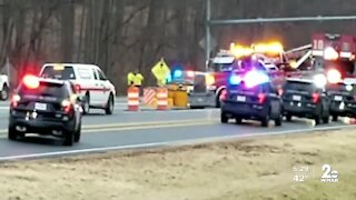 Multi-car crash in Howard County shuts down part of Route 32