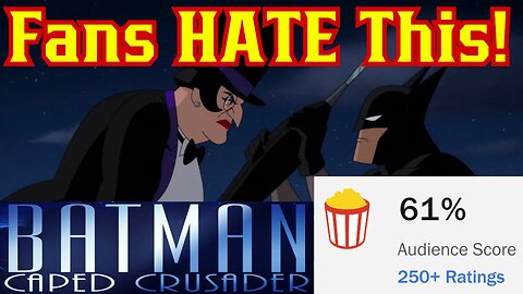 Amazon's Woke Batman Gets ROASTED By Audiences As Rotten Tomatoes HIDES Reviews
