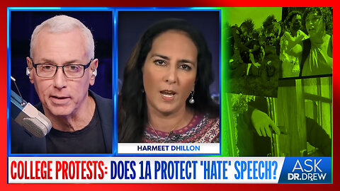 College Palestine / Israel Protests: Free Speech, Hate Speech & Your First Amendment Rights w/ Lawyer Harmeet Dhillon – Ask Dr. Drew