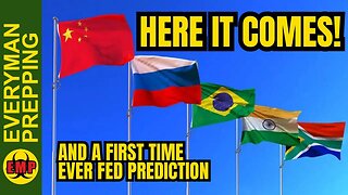 A New World Order In The Making-Plus The Fed Predicts Something For The First Time Ever- Prepping