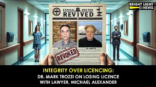 [INTERVIEW] Integrity Over Licencing: Dr. Mark Trozzi on Losing Licence with Lawyer, M. Alexander