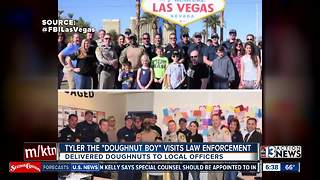 The Doughnut Boy makes deliveries in Las Vegas
