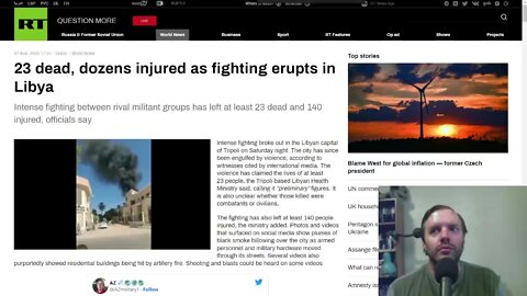 23 dead, dozens injured as fighting erupts in Libya