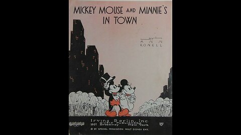 Mickey Mouse & Minnie's in Town (1933)