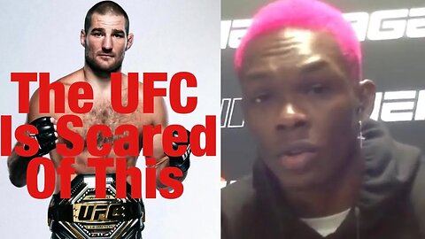 The UFC Is SCARED To Have Sean Strickland As Champ! No Adesanya Fight?