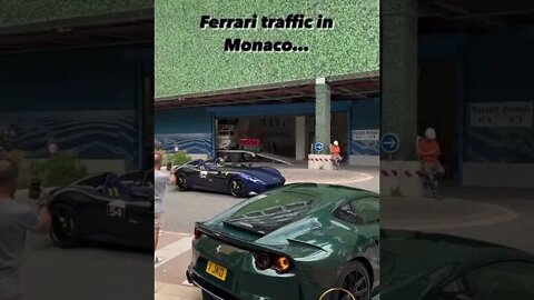 Luxury Cars, Luxury Lifestyle | MONACO TRAFFIC #shorts #luxury #car