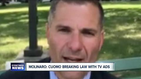 Molinaro: Cuomo breaking law with tv ads