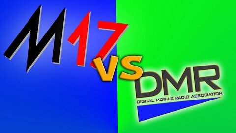 M17 vs DMR - Digital Voice Mode Comparison